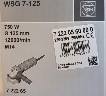 Fein Angle grinder 125 mm